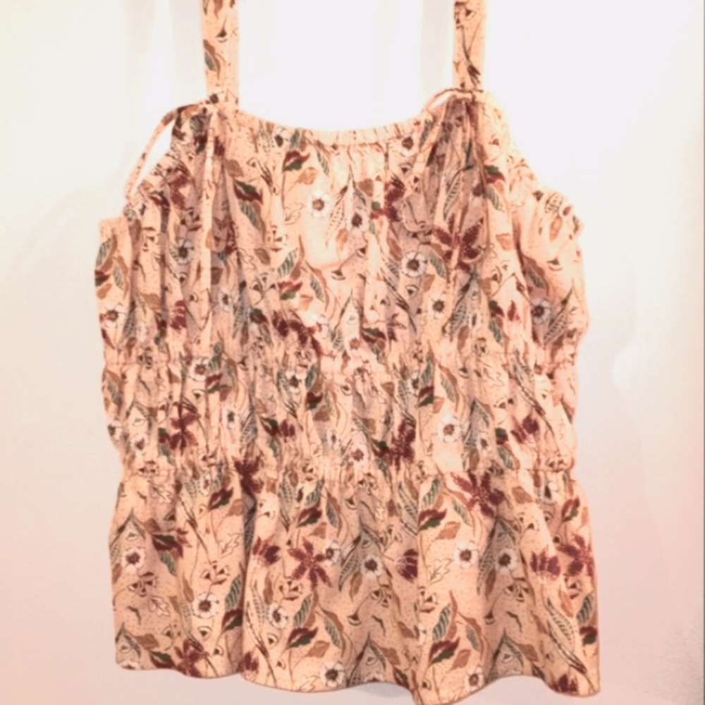 Peplum Tank Top Size XL